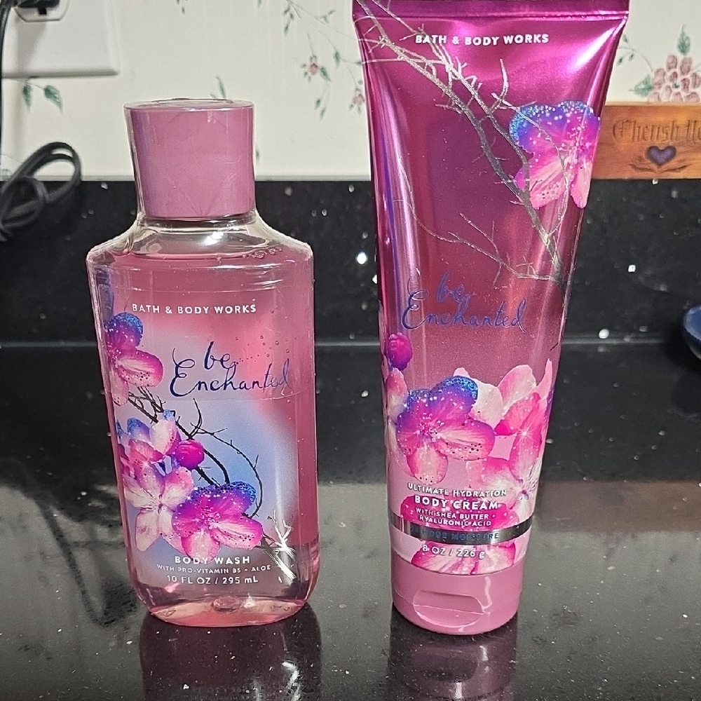 3X HOST PICK. Bath & Body Works Be Enchanted Body Wash & Cream